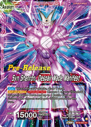 One-Star Ball // Syn Shenron, Despair Made Manifest (BT18-002) [Promociones preliminares de Dawn of the Z-Legends] 