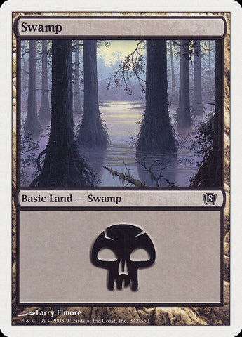 Swamp (#342) [Eighth Edition]