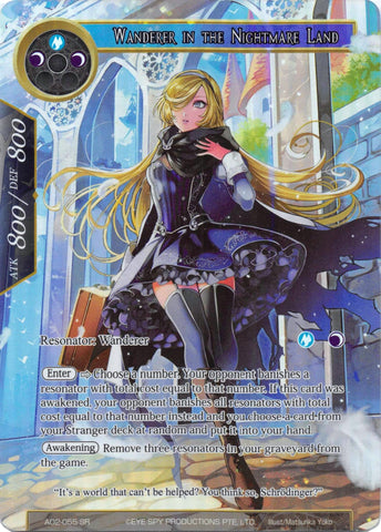 Wanderer in the Nightmare Land (Full Art) (AO2-055) [Alice Origin II]