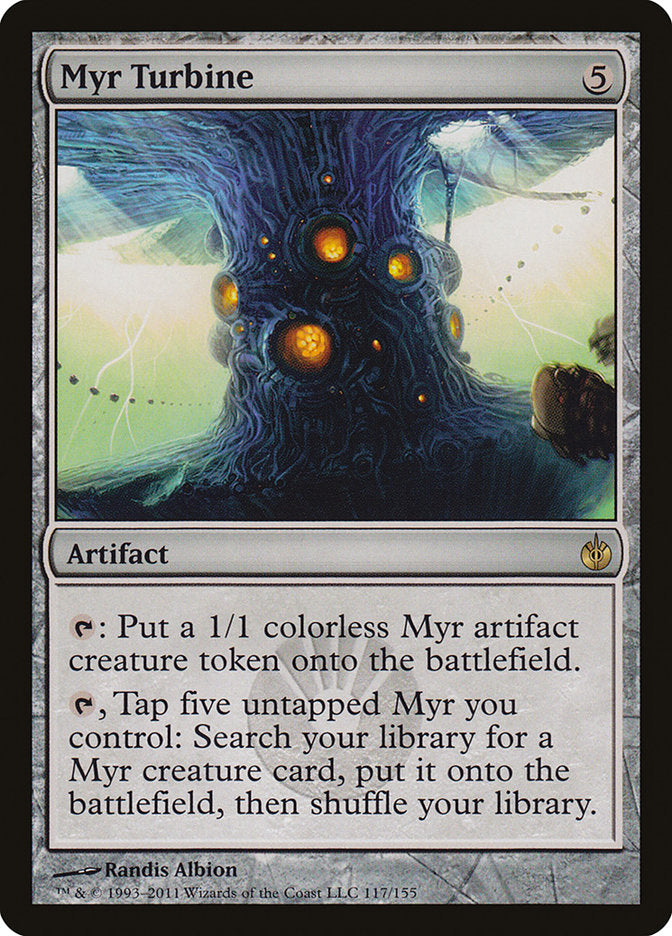 Turbina de Myr [Mirrodin sitiado] 