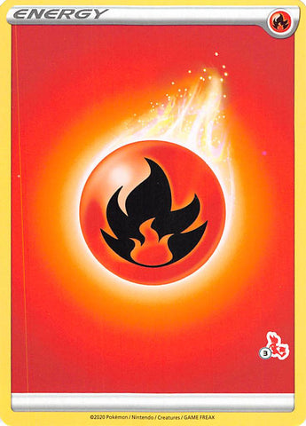 Énergie du feu (Cinderace Stamp #3) [Battle Academy 2022] 