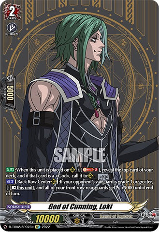 God of Cunning, Loki (D-TB02/SP07EN) [Record of Ragnarok]