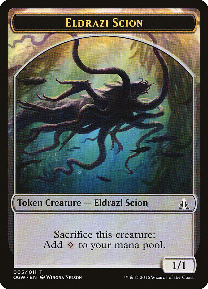 Eldrazi Scion (005/011) [Oath of the Gatewatch Tokens]