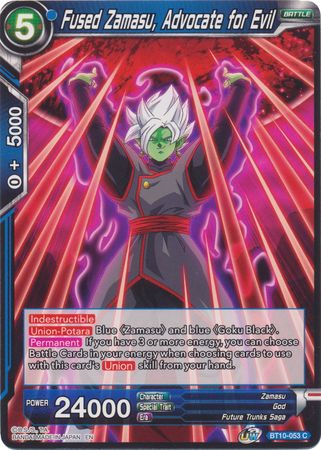 Fused Zamasu, Advocate for Evil (BT10-053) [Rise of the Unison Warrior 2nd Edition]
