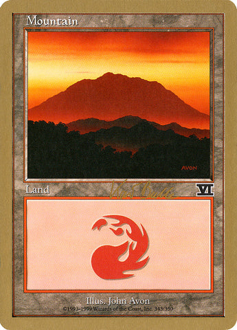 Montagne (kb343) (Kai Budde) [World Championship Decks 1999] 