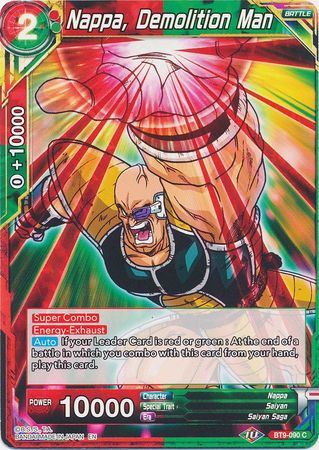 Nappa, Demolition Man [BT9-090]