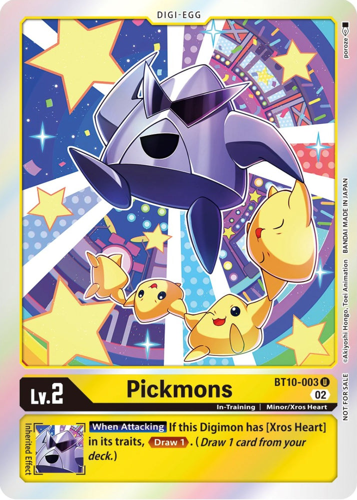Pickmons [BT10-003] (Official Tournament Pack Vol.8) [Xros Encounter Promos]
