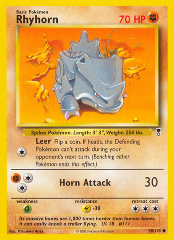 Rhyhorn (90/110) [Colección legendaria] 