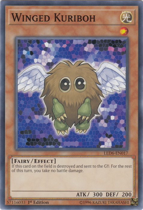 Kuriboh alado [LED6-EN017] Común 