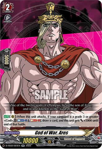 God of War, Ares (D-TB02/023EN) [Record of Ragnarok]