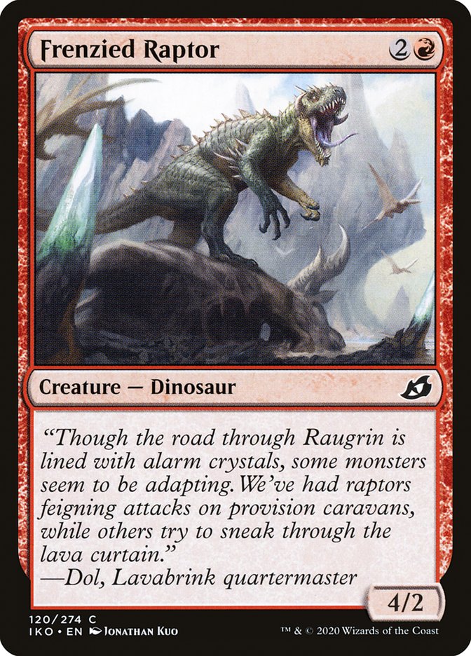 Raptor frenético [Ikoria: Guarida de Behemoths] 