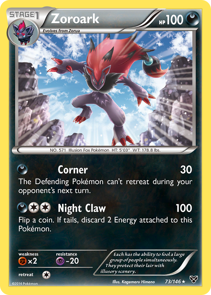 Zoroark (73/146) [XY: conjunto básico] 