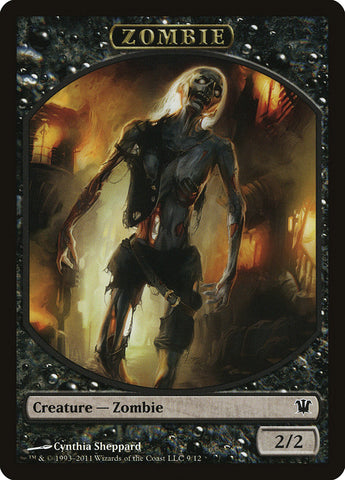 Zombie (9/12) [Jetons d'Innistrad] 