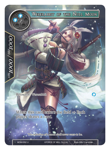 Wererabbit of the Null Moon (Full Art) (WOM-062) [Winds of the Ominous Moon]