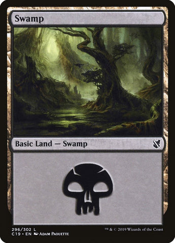 Swamp (#296) [Commander 2019]