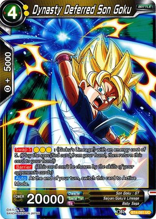 Dynasty Deferred Son Goku [BT4-081]