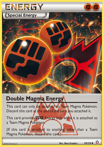 Doble energía de magma (34/34) [XY: Doble crisis] 