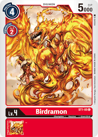 Birdramon [ST1-05] [Rojo Gaia] 