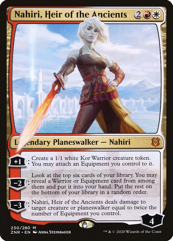 Nahiri, heredera de los ancestros [El resurgir de Zendikar] 