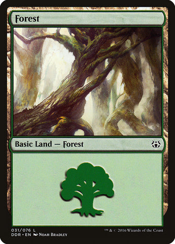 Forest (#31) [Duel Decks: Nissa vs. Ob Nixilis]