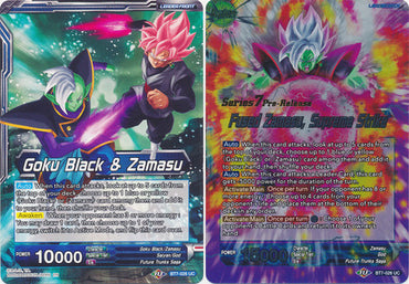 Goku Black & Zamasu // Fused Zamasu, Supreme Strike (Assault of the Saiyans) [BT7-026_PR]