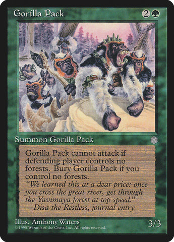Pack Gorille [Age de Glace] 