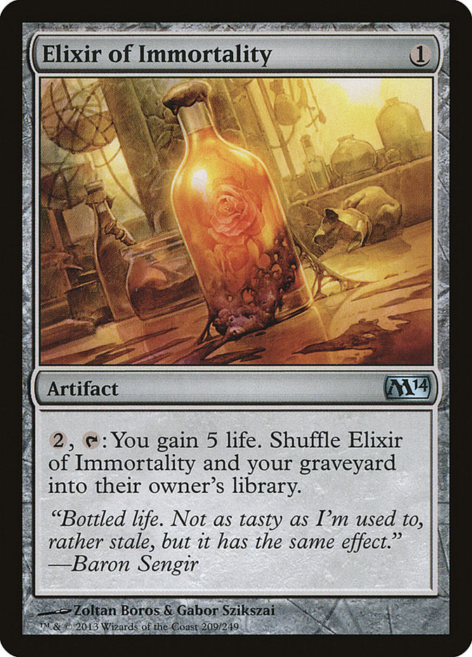 Elixir de inmortalidad [Magic 2014]