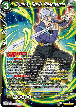 Trunks, Spirit Resonance [EX18-03]