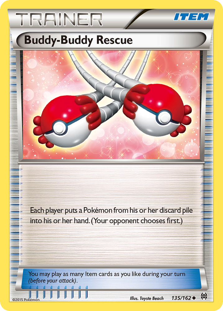 Buddy-Buddy Rescue (135/162) [XY : BREAKthrough] 