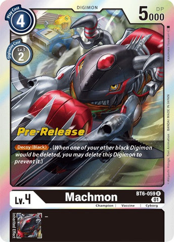 Machmon [BT6-059] [Double Diamond Pre-Release Cards]
