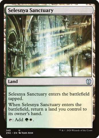 Santuario Selesnya [Comandante de Zendikar Rising] 