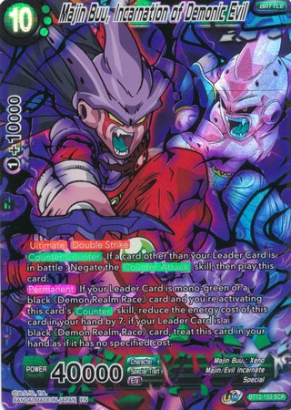 Majin Buu, Incarnation of Demonic Evil [BT12-153]