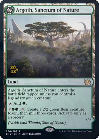 Argoth, Sanctum of Nature [The Brothers' War: Prerelease Promos]