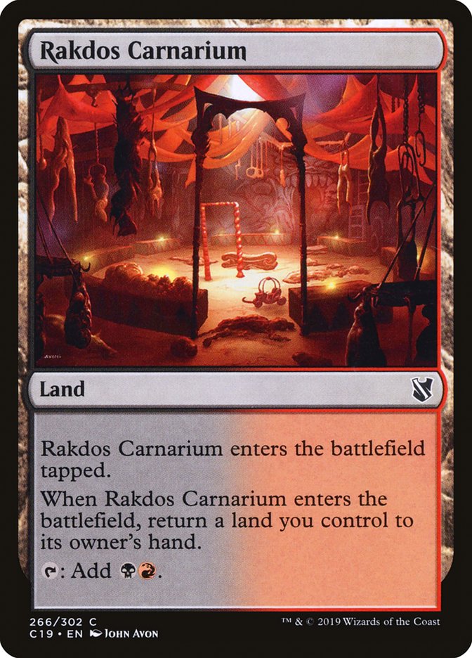 Rakdos Carnarium [Comandante 2019] 