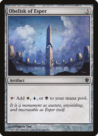 Obelisk of Esper [Commander 2013]