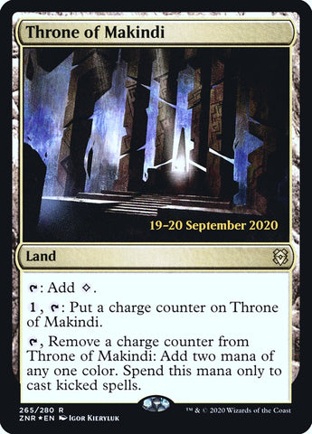 Throne of Makindi  [Zendikar Rising Prerelease Promos]