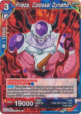 Frieza, Colossal Dynamo [BT10-149]