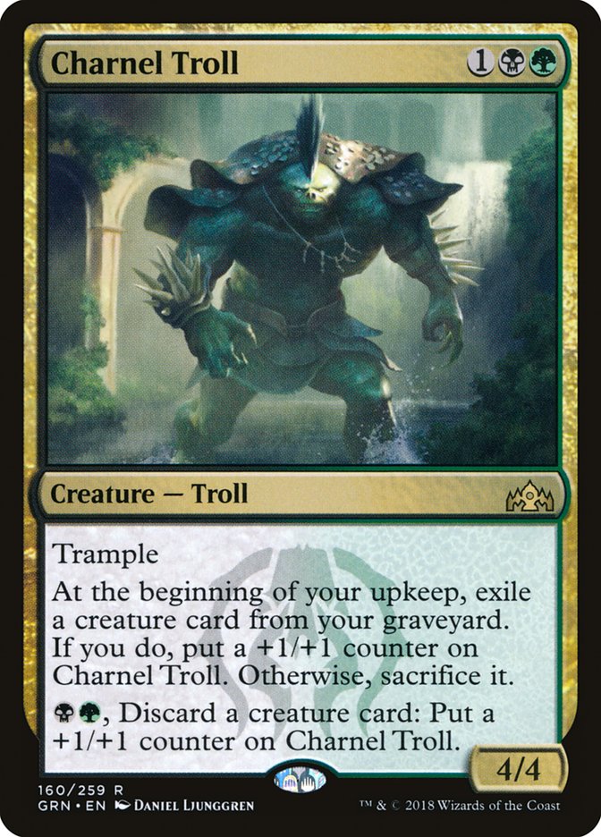 Charnel Troll [Guildes de Ravnica] 