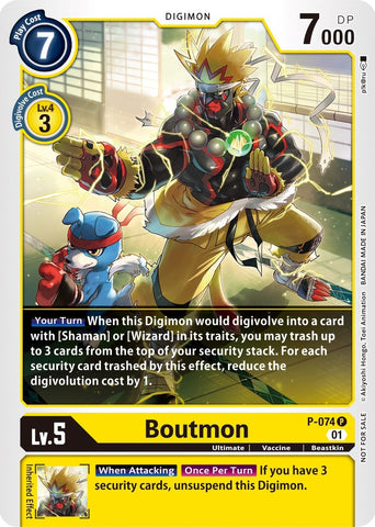 Boutmon [P-074] (Paquete de actualización) [Tarjetas promocionales] 