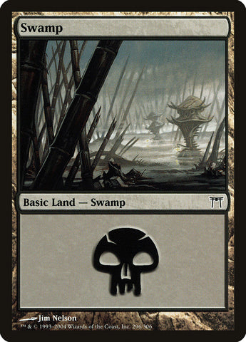 Swamp (#296) [Champions of Kamigawa]