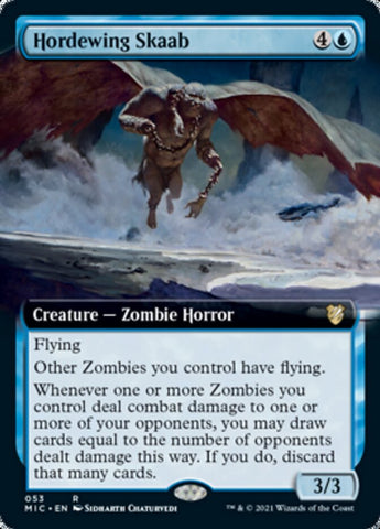 Hordewing Skaab (Extended) [Innistrad: Midnight Hunt Commander]