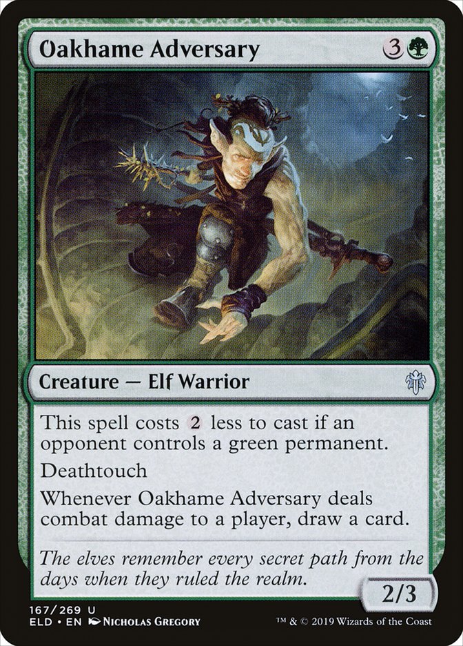 Adversario Oakhame [Trono de Eldraine] 