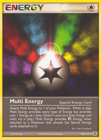 Multi énergie (103/112) [EX : FireRed &amp; LeafGreen] 