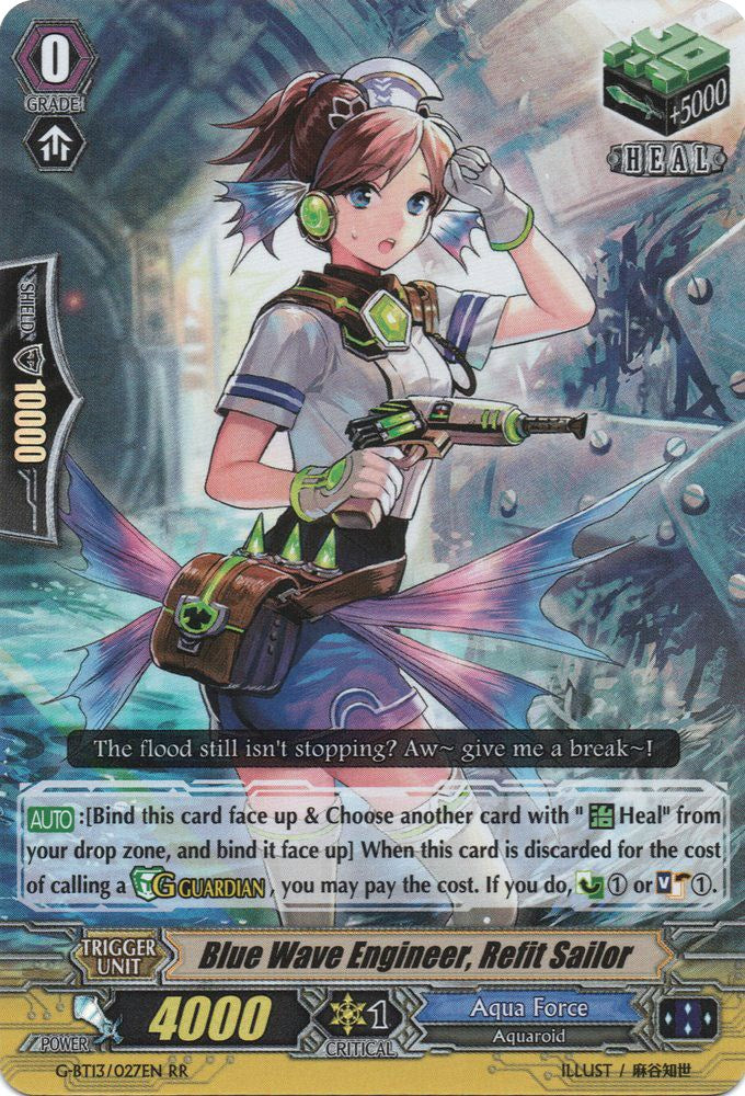 Blue Wave Engineer, Refit Sailor (G-BT13/027EN) [Ultimate Stride]