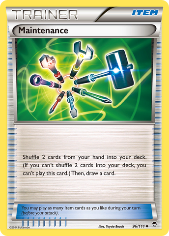 Maintenance (96/111) [XY : Poings furieux] 