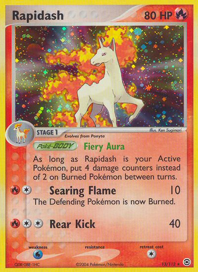 Rapidash (13/112) [EX : FireRed &amp; LeafGreen] 