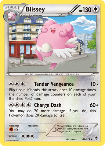 Blissey (81/119) [XY : Forces fantômes] 