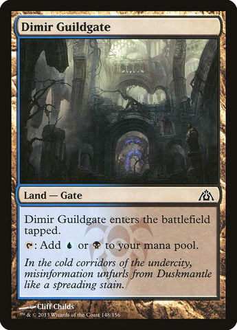 Dimir Guildgate [Dragon's Maze]