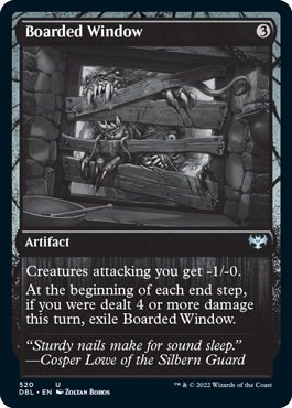 Fenêtre barricadée [Innistrad : Double fonctionnalité] 