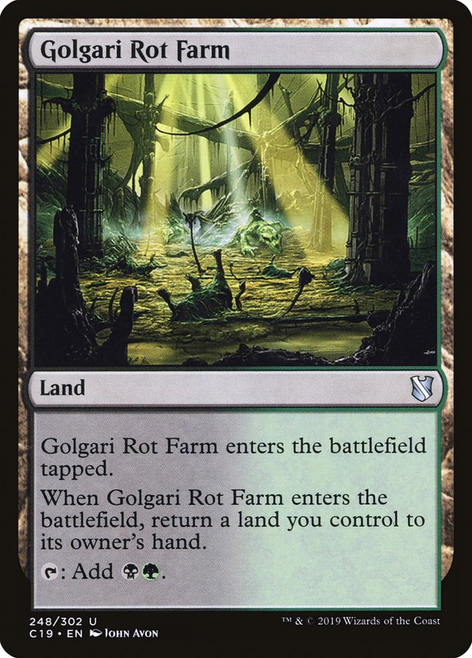 Granja de podredumbre Golgari [Comandante 2019] 